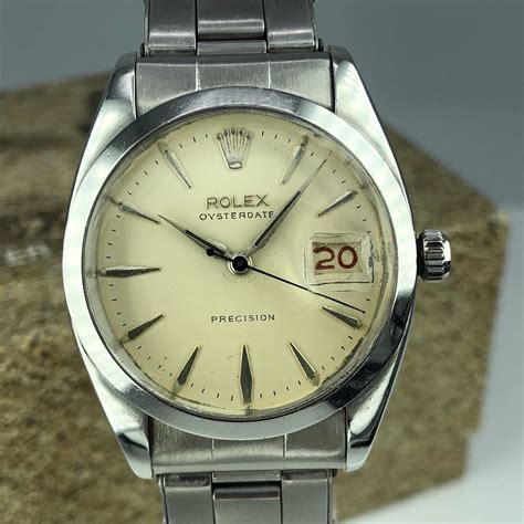 rolex oyster perpetual precision 6694 1960s date|rolex oyster perpetual models.